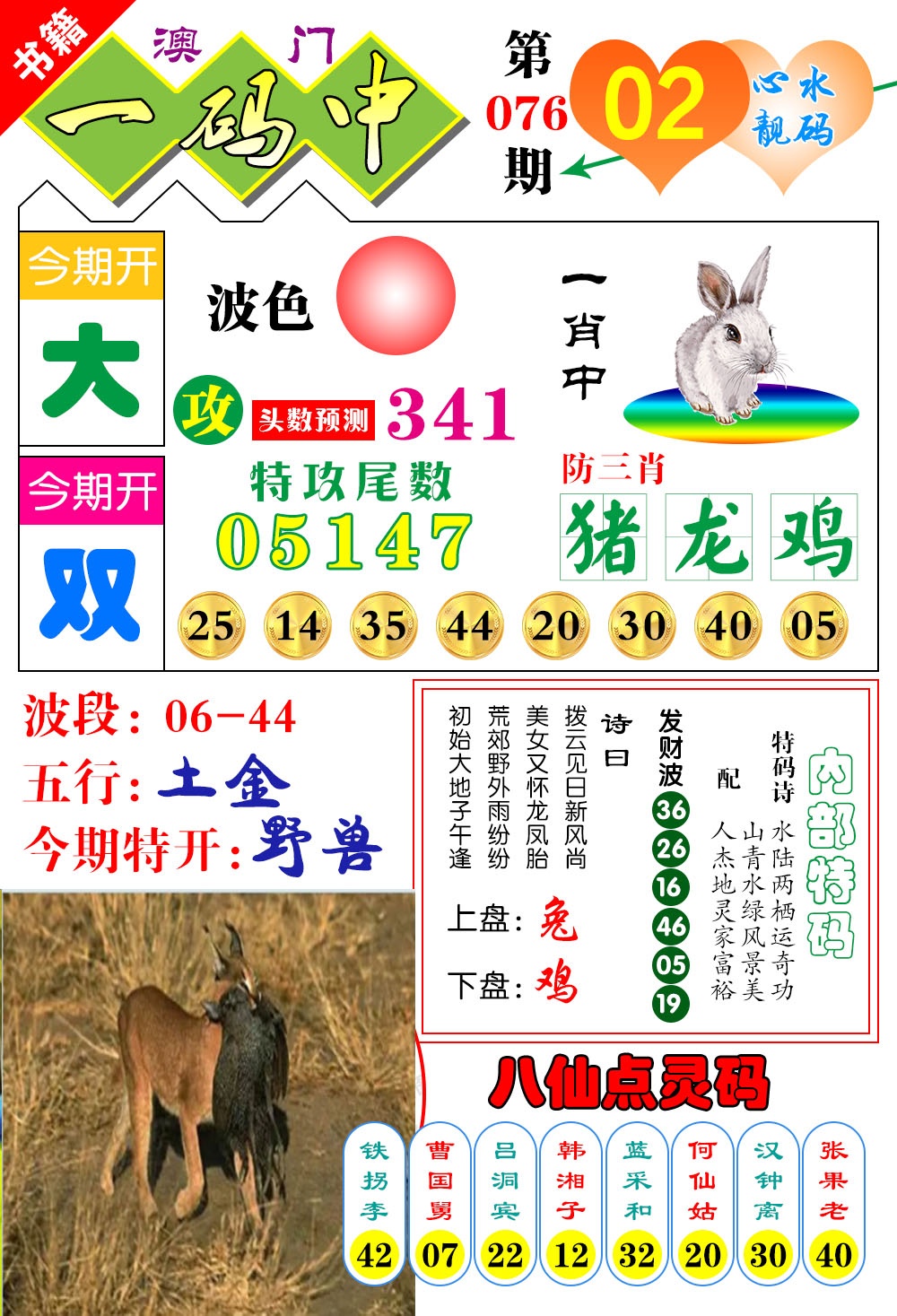 076期澳门发财波[图]